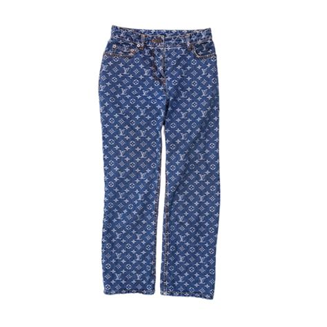 louis vuitton monogram regular jeans